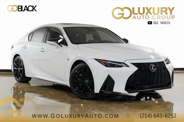 used 2023 Lexus IS 350 car, priced at $43,676