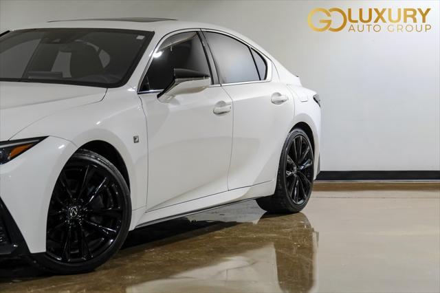 used 2023 Lexus IS 350 car, priced at $43,676