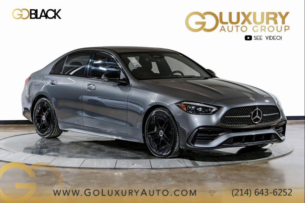 used 2024 Mercedes-Benz C-Class car, priced at $39,595