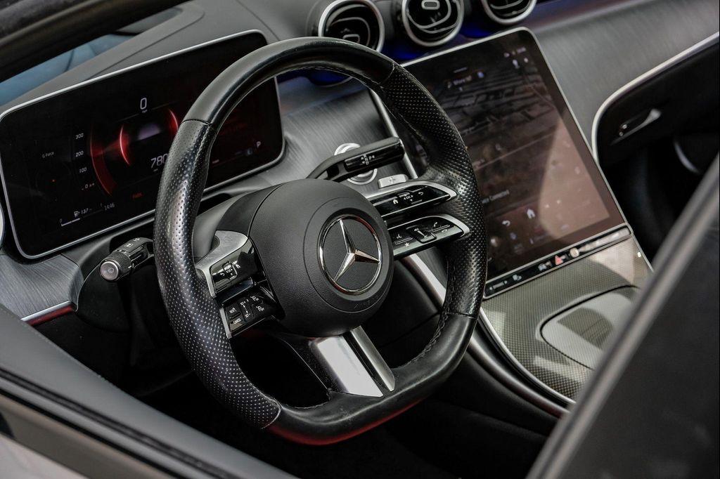 used 2024 Mercedes-Benz C-Class car, priced at $39,595