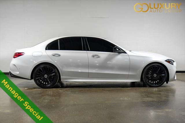 used 2023 Mercedes-Benz C-Class car, priced at $38,690