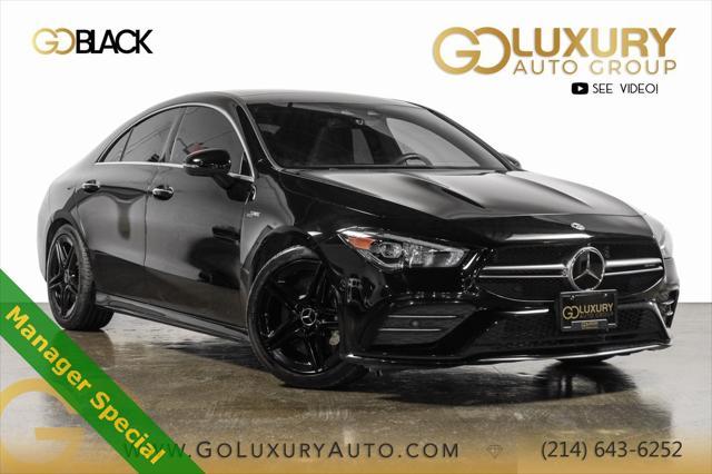 used 2022 Mercedes-Benz AMG CLA 35 car, priced at $44,990