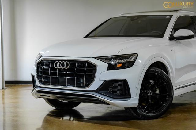 used 2023 Audi Q8 car, priced at $58,995