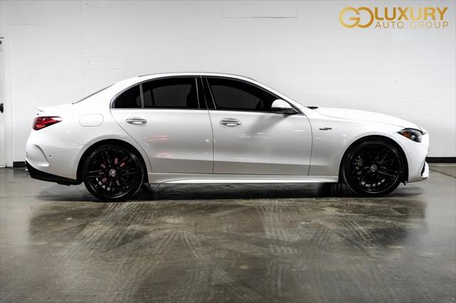 used 2023 Mercedes-Benz AMG C 43 car, priced at $56,498