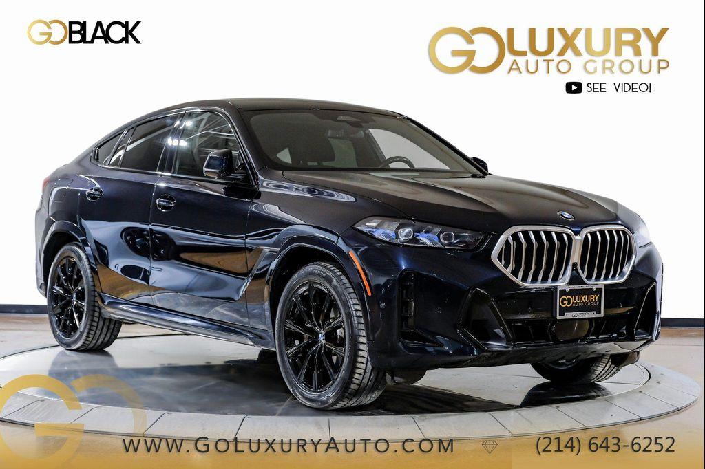 used 2025 BMW X6 car, priced at $54,995