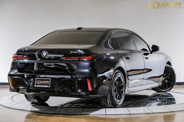 used 2023 BMW 740 car, priced at $70,995