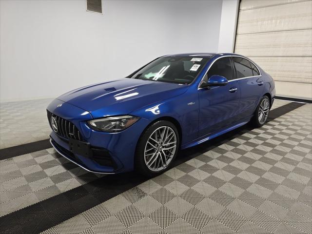 used 2023 Mercedes-Benz AMG C 43 car, priced at $51,995