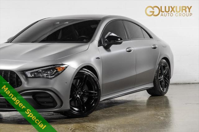 used 2022 Mercedes-Benz AMG CLA 45 car, priced at $54,990