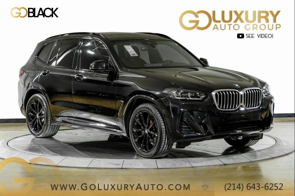 used 2022 BMW X3 car, priced at $31,995