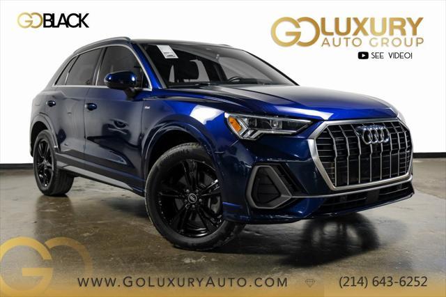 used 2022 Audi Q3 car, priced at $32,795