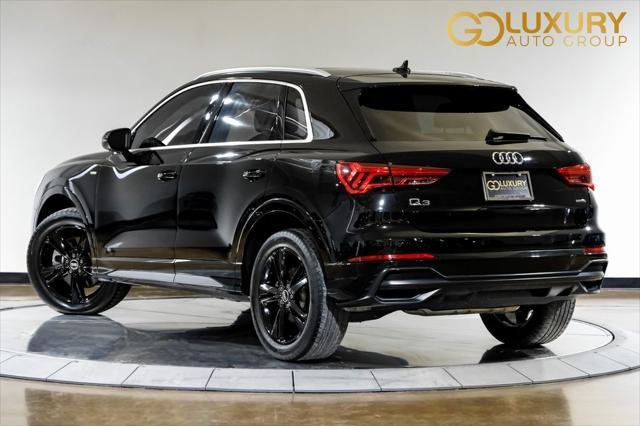 used 2022 Audi Q3 car, priced at $29,995