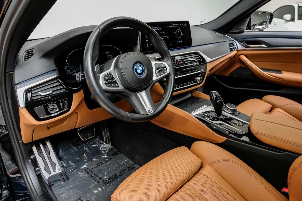 used 2022 BMW 530e car, priced at $33,995