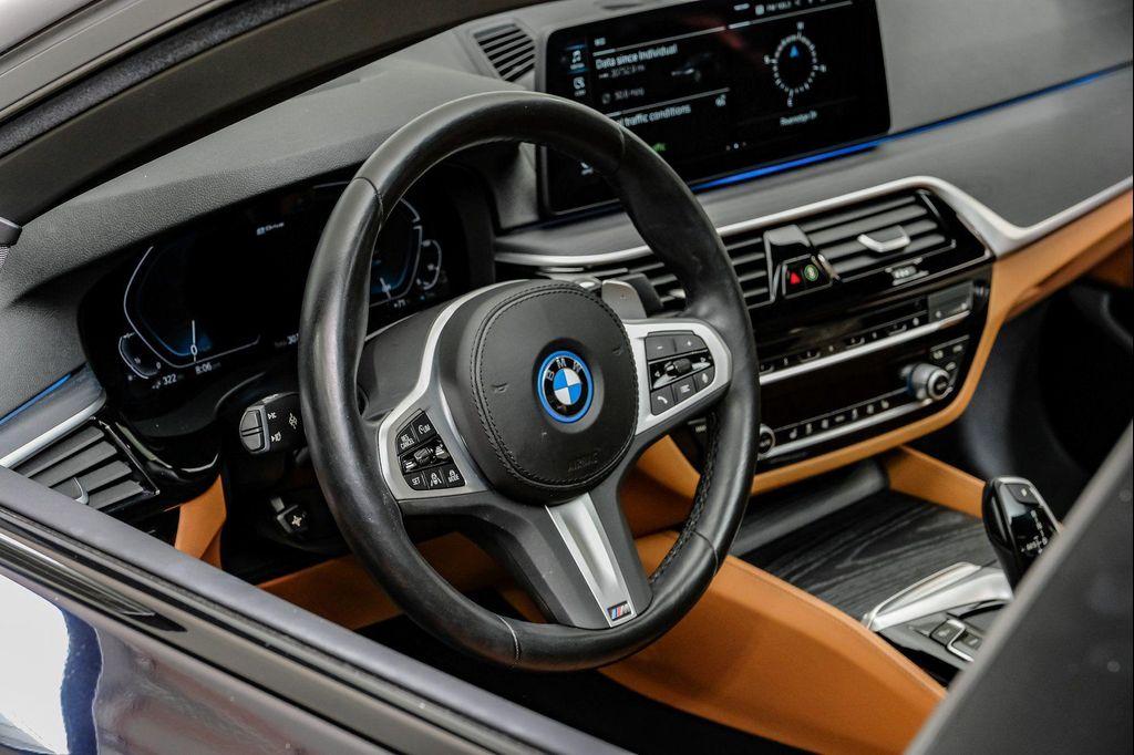 used 2022 BMW 530e car, priced at $33,995
