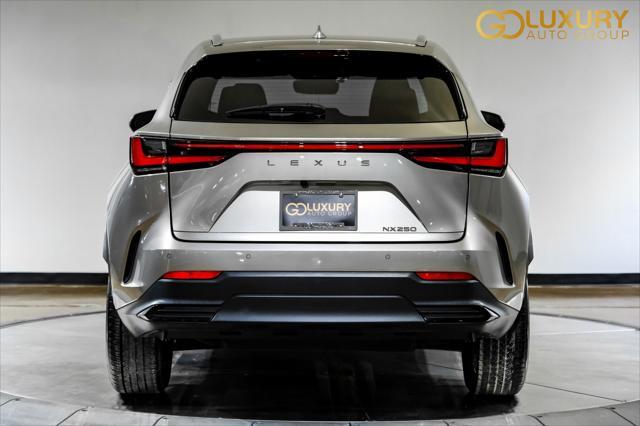 used 2023 Lexus NX 250 car, priced at $39,995