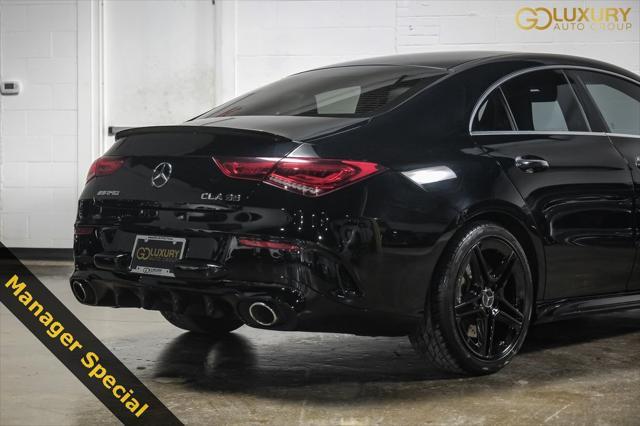 used 2022 Mercedes-Benz AMG CLA 35 car, priced at $38,250