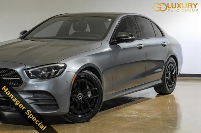 used 2022 Mercedes-Benz E-Class car, priced at $39,795