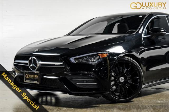 used 2023 Mercedes-Benz AMG CLA 35 car, priced at $47,056