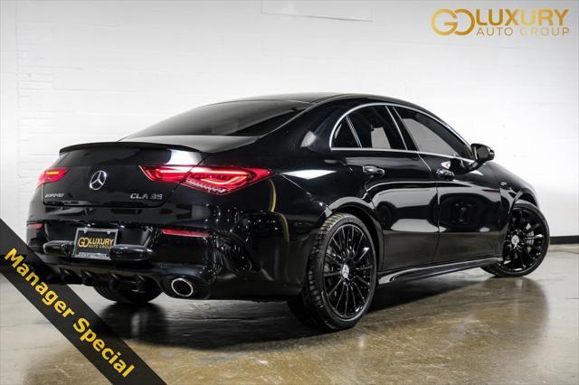 used 2023 Mercedes-Benz AMG CLA 35 car, priced at $47,056