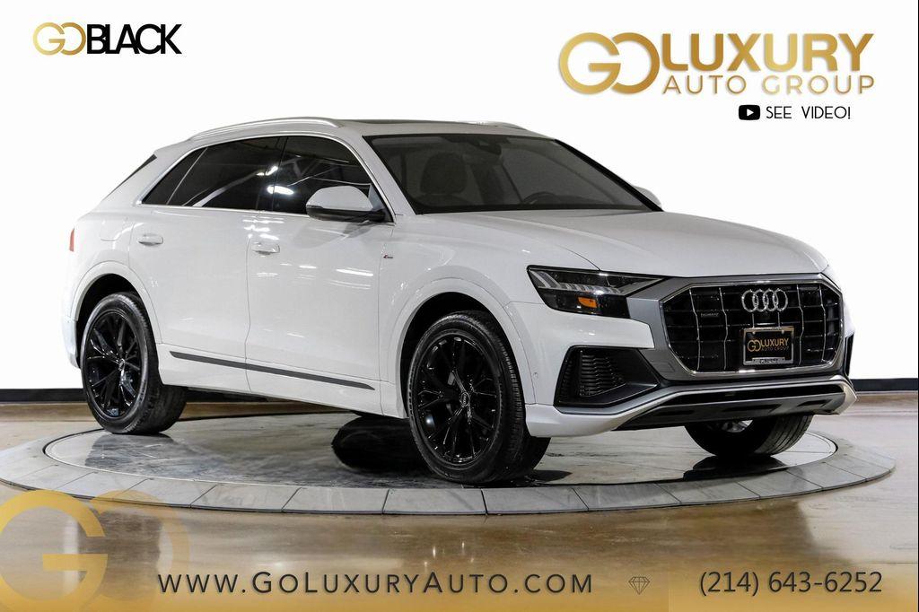 used 2023 Audi Q8 car, priced at $53,995
