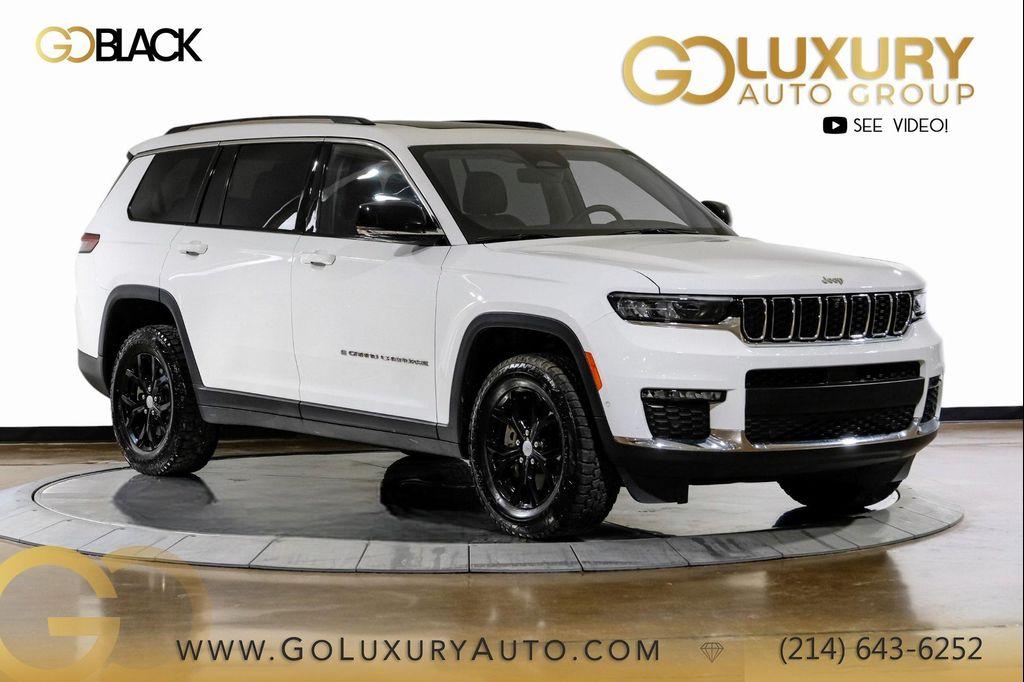 used 2022 Jeep Grand Cherokee L car, priced at $30,995