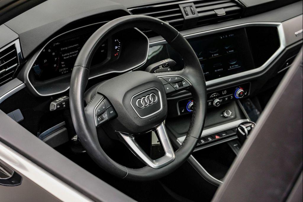 used 2022 Audi Q3 car, priced at $27,895