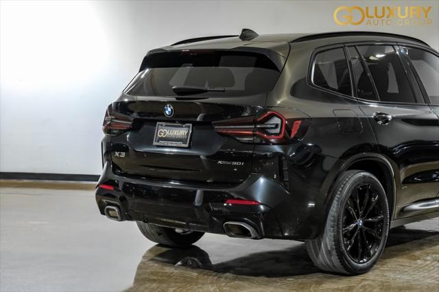 used 2022 BMW X3 car, priced at $37,998