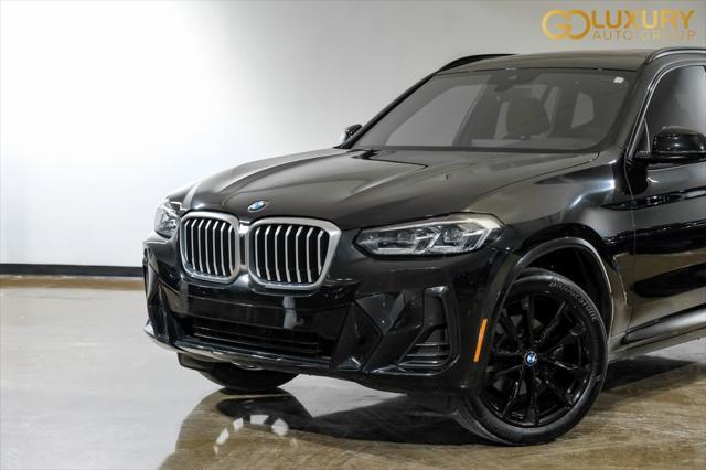 used 2022 BMW X3 car, priced at $37,998