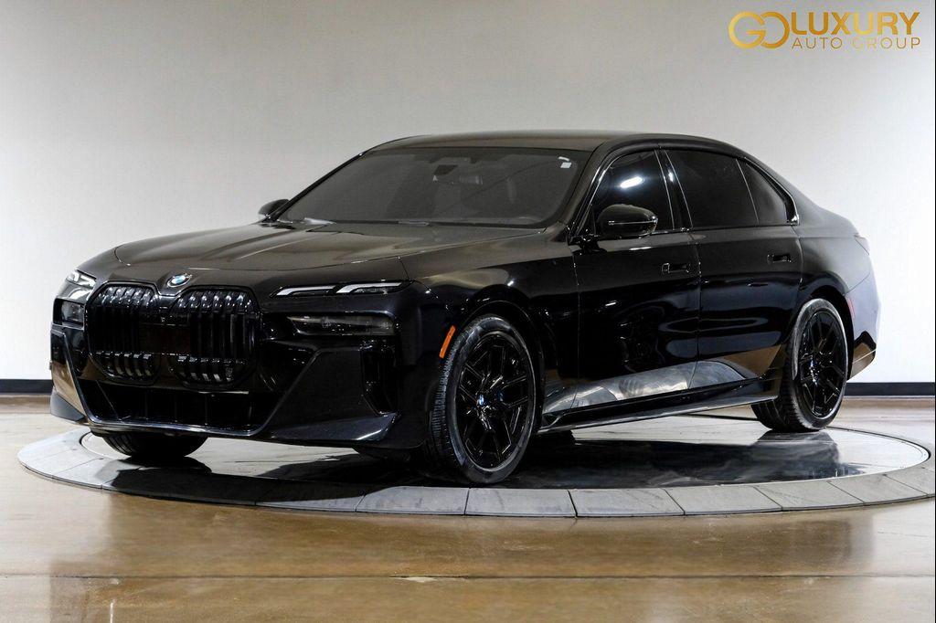 used 2023 BMW 740 car, priced at $65,595