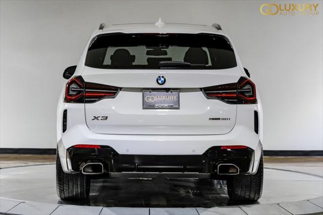 used 2022 BMW X3 car, priced at $37,995