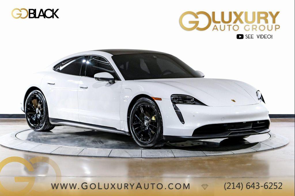 used 2023 Porsche Taycan car, priced at $59,995