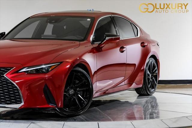 used 2023 Lexus IS 300 car, priced at $36,995