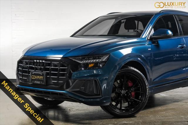 used 2021 Audi Q8 car, priced at $48,998