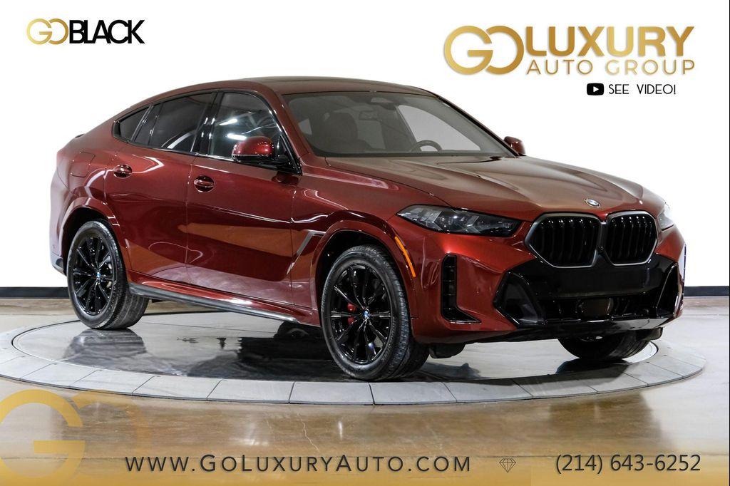 used 2024 BMW X6 car, priced at $65,995