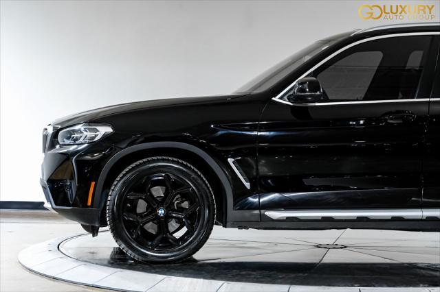 used 2022 BMW X3 car, priced at $33,995