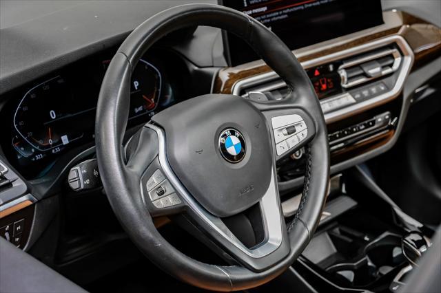 used 2022 BMW X3 car, priced at $33,995