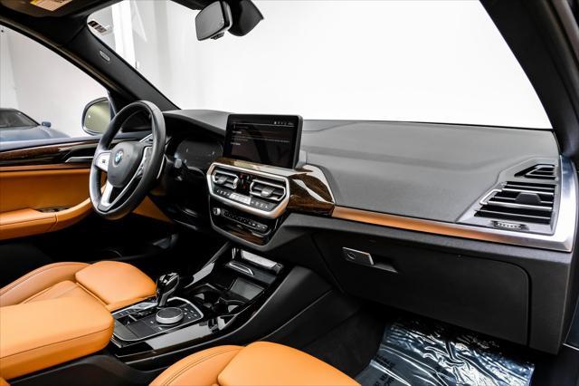 used 2022 BMW X3 car, priced at $33,995
