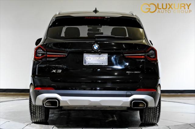 used 2022 BMW X3 car, priced at $33,995