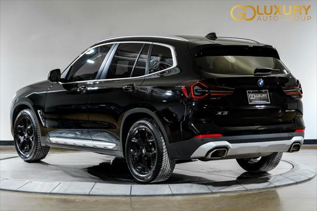 used 2022 BMW X3 car, priced at $33,995