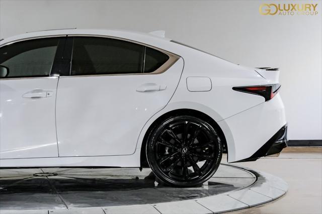 used 2024 Lexus IS 350 car, priced at $46,995