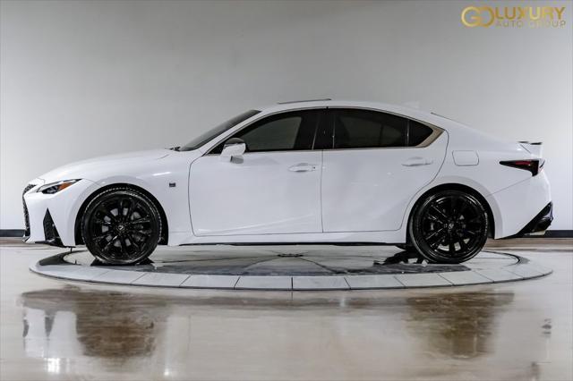 used 2024 Lexus IS 350 car, priced at $46,995
