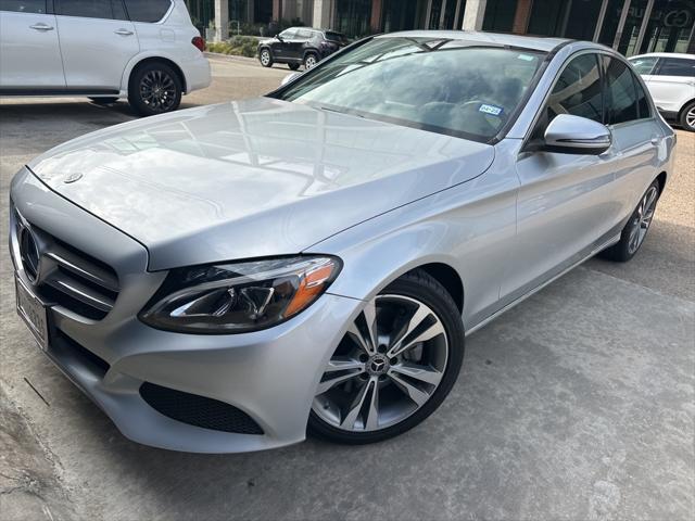 used 2018 Mercedes-Benz C-Class car, priced at $18,995