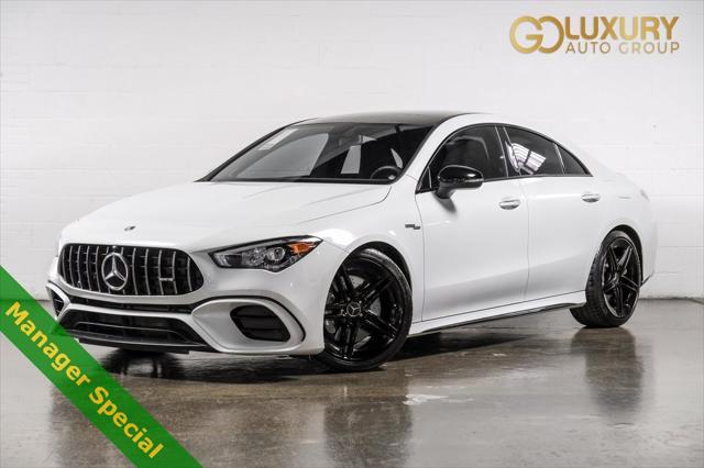 used 2022 Mercedes-Benz AMG CLA 45 car, priced at $50,990