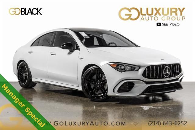 used 2022 Mercedes-Benz AMG CLA 45 car, priced at $51,998