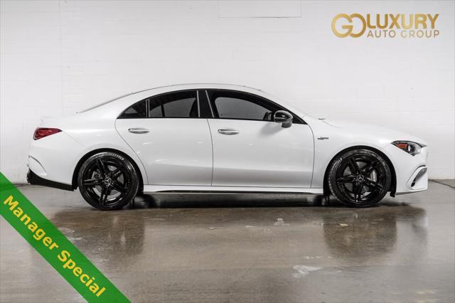 used 2022 Mercedes-Benz AMG CLA 45 car, priced at $50,990