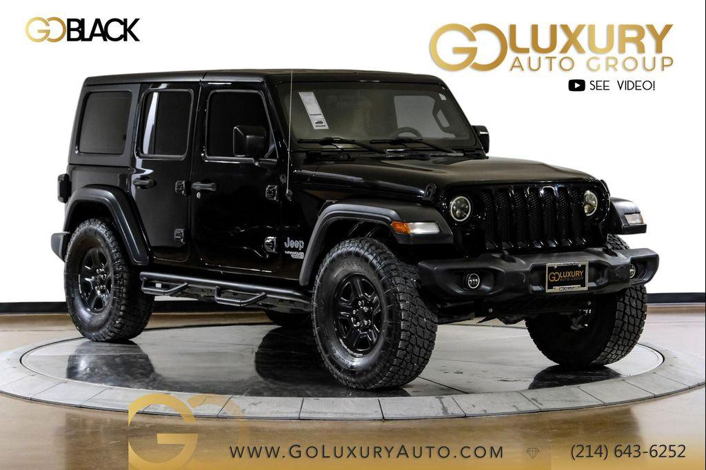 used 2018 Jeep Wrangler Unlimited car, priced at $25,995