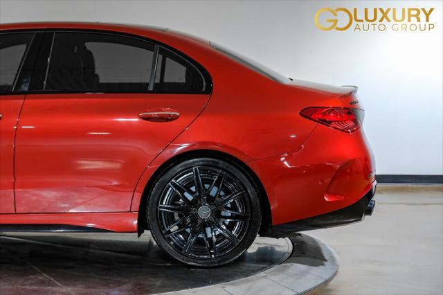 used 2023 Mercedes-Benz AMG C 43 car, priced at $49,995