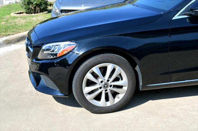 used 2019 Mercedes-Benz C-Class car, priced at $24,500