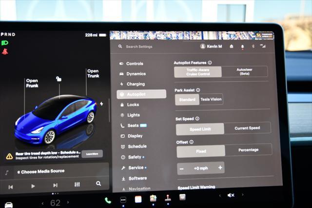 used 2022 Tesla Model 3 car, priced at $20,900