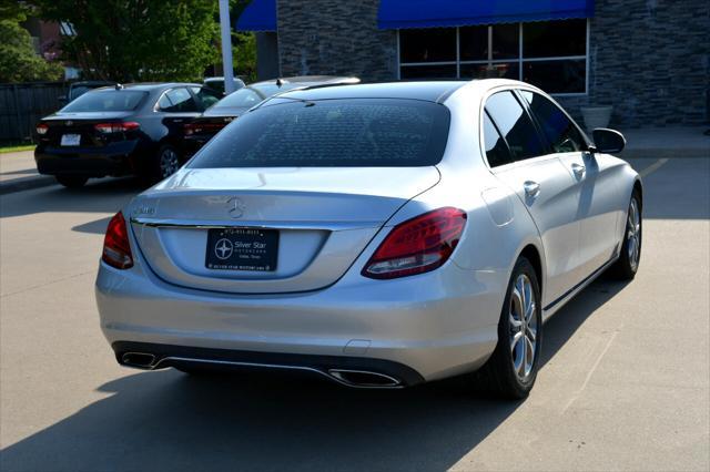 used 2018 Mercedes-Benz C-Class car, priced at $21,000