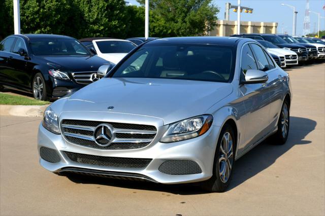 used 2018 Mercedes-Benz C-Class car, priced at $21,000